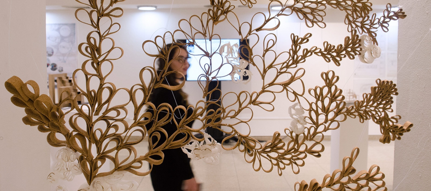 Interior Design installation in the Czurles-Nelson Gallery